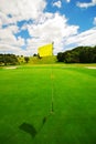 Beautiful Golf Green Royalty Free Stock Photo