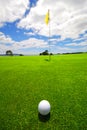 Beautiful Golf Green Royalty Free Stock Photo