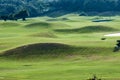 Beautiful golf place with nice green color, Taiwan Royalty Free Stock Photo