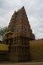 Beautiful Gopuram of Alagar Kovil temple madurai Tamil Nadu