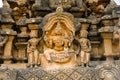 beautiful Gopuram in Tanjore Big temple Tamil Nadu India