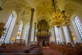 Beautiful gothic church in Kristianstad, Sweden