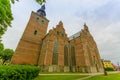 Beautiful gothic church in Kristianstad, Sweden