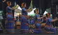 the beautiful and graceful looks of the traditional female dancers from the land of Toraja