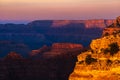 Beautiful and dramatic Grand Canyon overlook