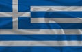 Greece flag design 3 Royalty Free Stock Photo