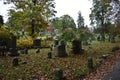 Beautiful Graveyard in the Fall, Sleepy Hollow Cemetery, Historic New York