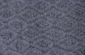 Beautiful gray knitted pattern, knitted scarf close up. Knitted background Royalty Free Stock Photo