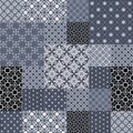 Beautiful seamless pattern from decorative panels.