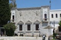 Beautiful greek architecture in Kos Island. Close to the Asclepeion, ancient Odeon, Ancient Gymnasion in Greece.