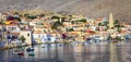 Beautiful Greek islands - Chalki Royalty Free Stock Photo