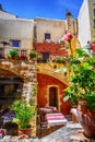 Beautiful Greek taverna in Chania old city