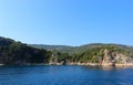 Beautiful Greek wild islands in the Aegean Sea