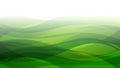 Beautiful green abstract modern waving background Royalty Free Stock Photo