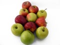 Beautiful green apple pictures suitable for packaging