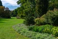 Green Garden in Lincoln Park Chicago Royalty Free Stock Photo