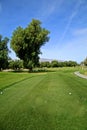 Furnace Creek Golf Course Death Valley Royalty Free Stock Photo