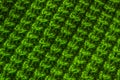 Beautiful green knitting wool texture