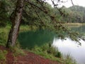 Beautiful Green Lake in Chiapas Royalty Free Stock Photo