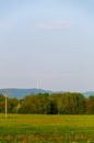 Beautiful green landscape in the city of Bad  Oeynhausen Royalty Free Stock Photo