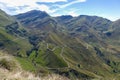 Beautiful green mountains near `la Lunada`, Cantabria, Spain