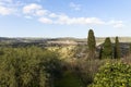 Beautiful Green Sceneries in Cassaro, Province of Syracuse, Sicily.