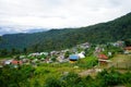 Beautiful Greenary View of Sillery Gaon, A Offbeat Mountain Village of Kalimpong, North Bengal Royalty Free Stock Photo