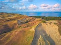 Beautiful Grey Dunes, Dead Dunes at the Curonian Spit in Nida, Neringa, Lithuania