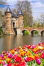 Beautiful Groot-Bijgaarden castle Royalty Free Stock Photo