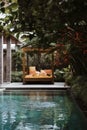 Beautiful guest house in Bali Royalty Free Stock Photo