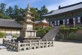 Beautiful Haeinsa temple exterior, South Korea.