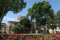 Beautiful Hagia Irene - a former Eastern Orthodox Church in Topkapi Palace Complex, Istanbul, Turkey Royalty Free Stock Photo