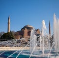 The Beautiful Hagia Sofia in Istanbul.