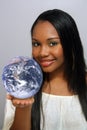 Beautiful Haitian Girl, Headshot (4)