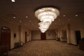 Beautiful Hall at Westin Crown Center in KCMO Royalty Free Stock Photo