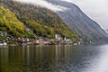 The beautiful Hallstatt lake