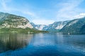 Hallstatter lake in Austrian Alps