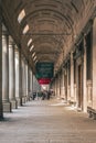 The beautiful hallway of Uffizi Galleria
