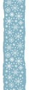 Beautiful hand drawn snowflakes seamless pattern, fragile winter background, great for textiles, banners, wallpaper, wrapping - Royalty Free Stock Photo