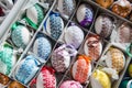 Beautiful hand painted Easter eggs Royalty Free Stock Photo