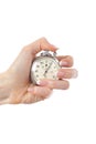 Beautiful hand with stop watch Royalty Free Stock Photo