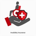 Invalidity Insurance Royalty Free Stock Photo