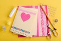 Beautiful handmade Valentine`s day cards