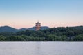 Beautiful hangzhou west lake scenery Royalty Free Stock Photo