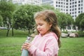 Beautiful happy little girl portrait Royalty Free Stock Photo