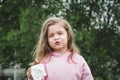 Beautiful happy little girl portrait Royalty Free Stock Photo