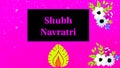 Beautiful Happy Navratri Illustration Image. Shubh Navratri