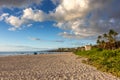 Beautiful Hapuna beach on Big Island Royalty Free Stock Photo