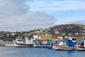 Beautiful harbor and boats on Paros Island, Cyclades, Greece Royalty Free Stock Photo