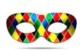 Beautiful Harlequin mask